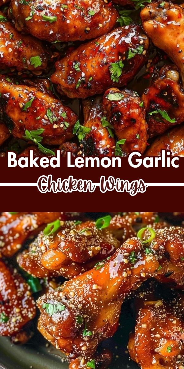 Baked Lemon Garlic Chicken Wings – Zesty and Irresistible - Home Recipe Guide