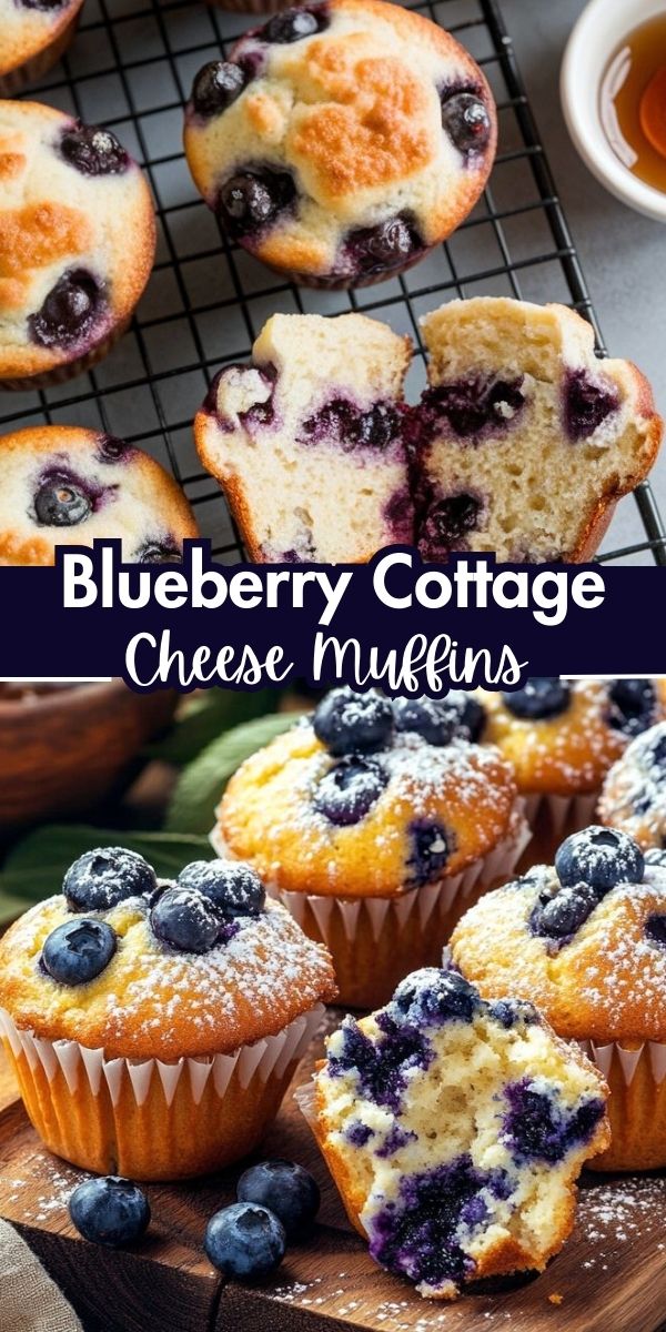 Blueberry Cottage Cheese Muffins - Home Recipe Guide