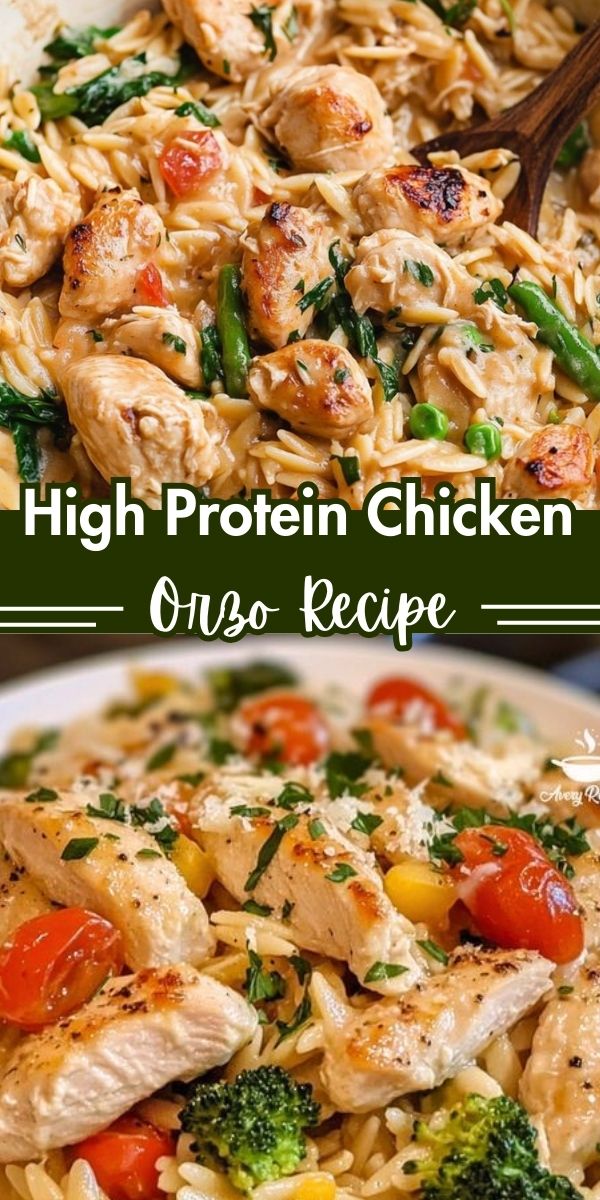 High Protein Chicken Orzo - Home Recipe Guide