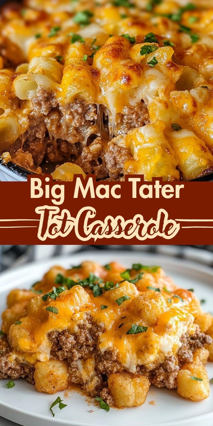 Big Mac Tater Tot Casserole - Home Recipe Guide