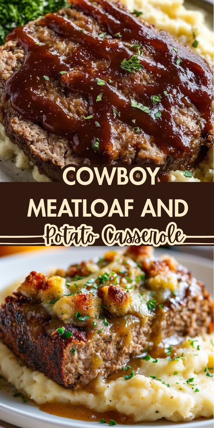 Cowboy Meatloaf and Potato Casserole - Home Recipe Guide