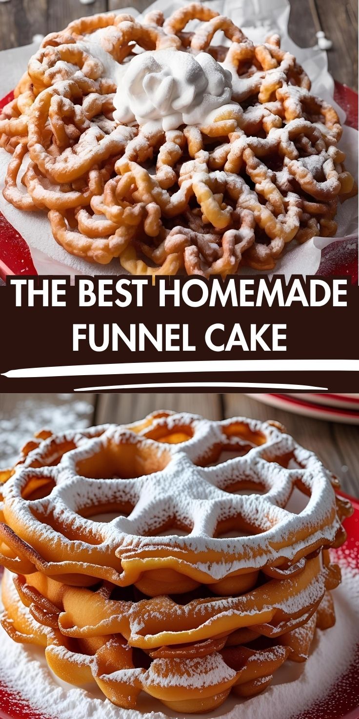 The Best Homemade Funnel Cake Recipe - Home Recipe Guide