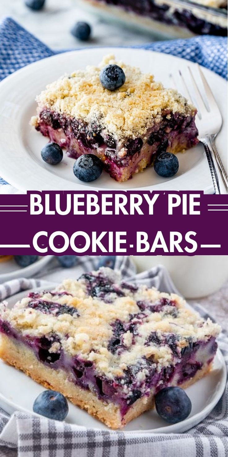 Blueberry Pie Cookie Bars - Home Recipe Guide
