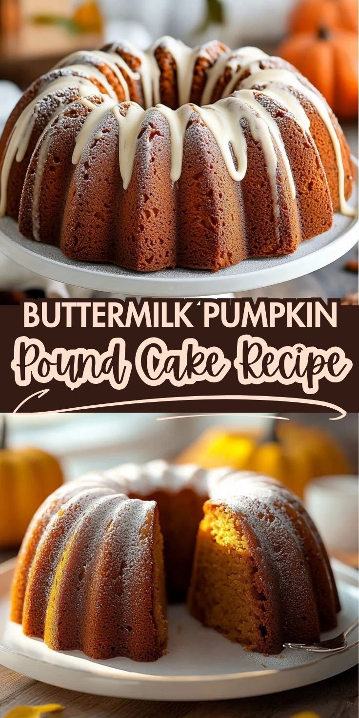 Buttermilk Pumpkin Pound Cake Recipe - Home Recipe Guide