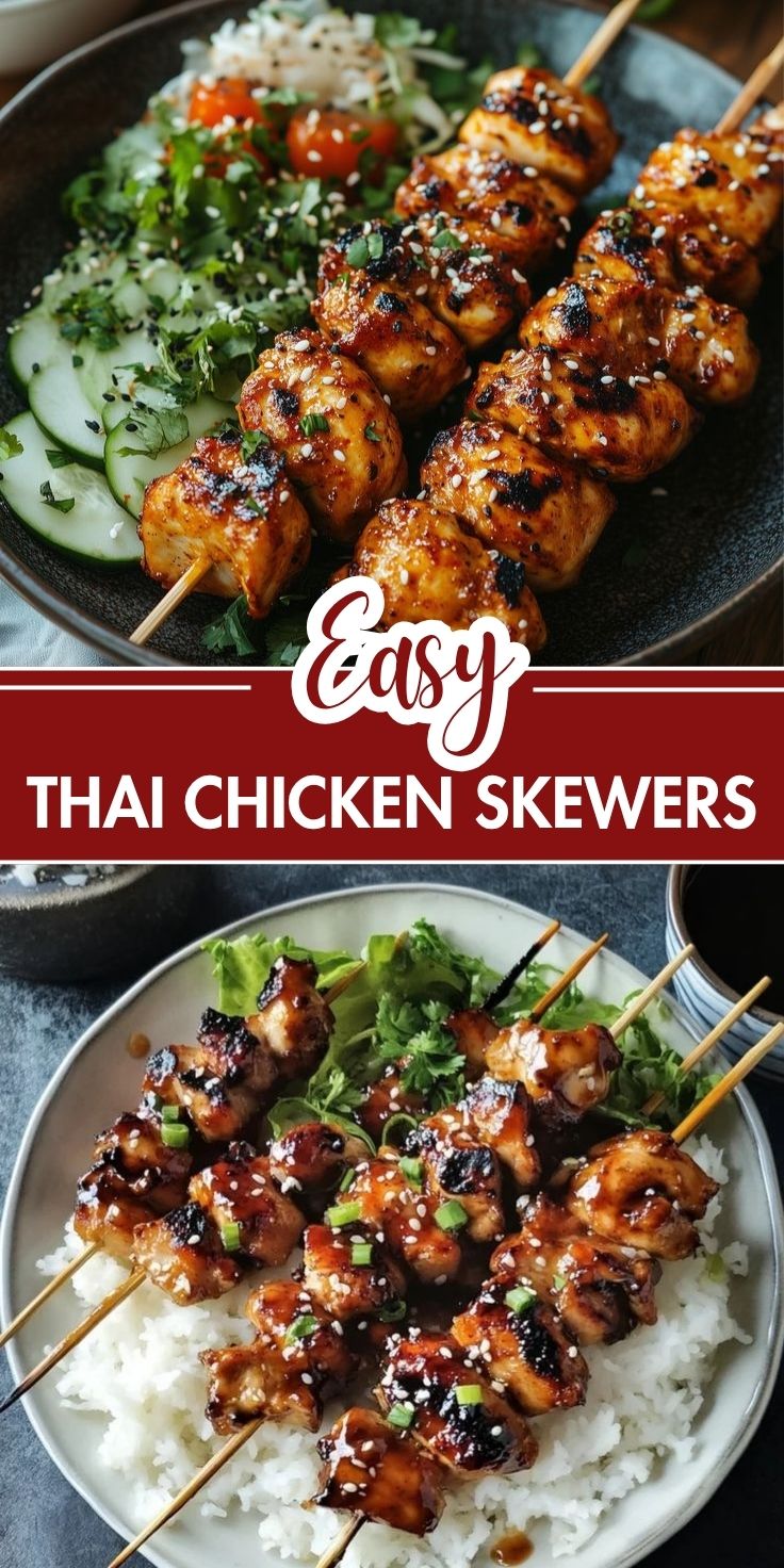 Thai Chicken Skewers: An Amazing Ultimate Recipe for Any Gathering - Home Recipe Guide