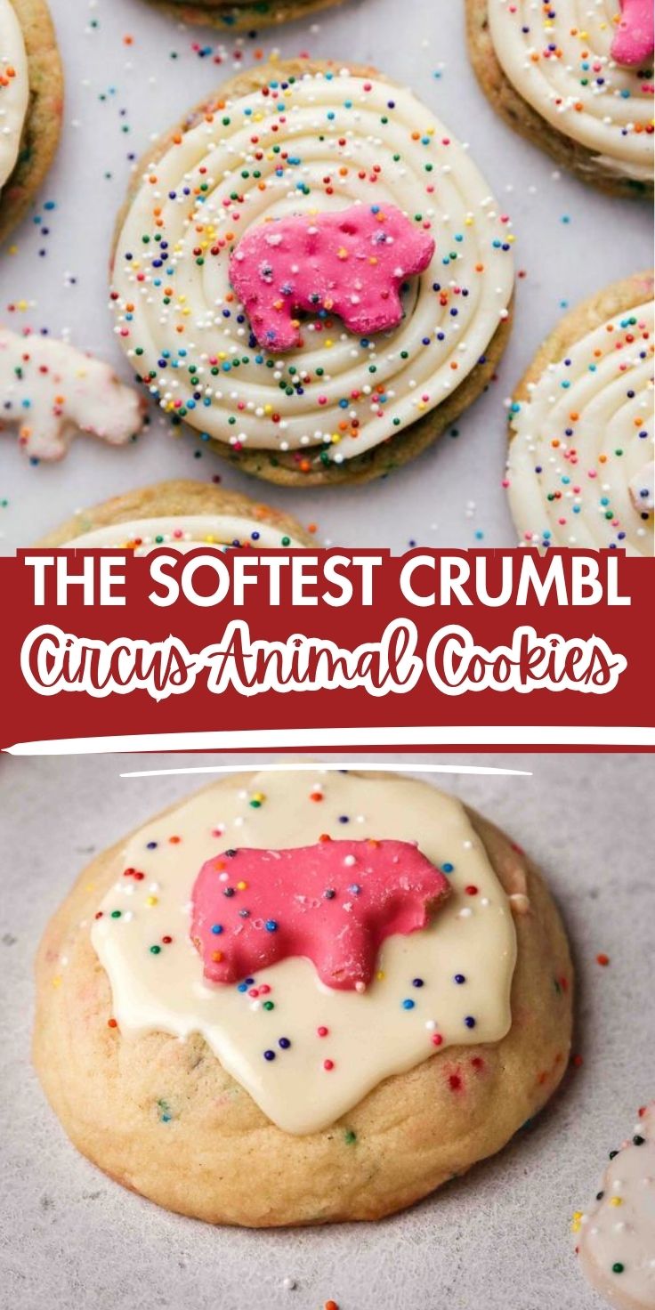 The Softest Crumbl Circus Animal Cookies - Home Recipe Guide