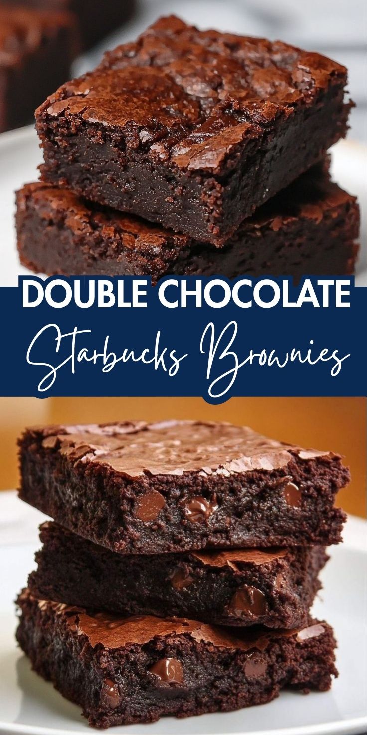 Double Chocolate Starbucks Brownies - Home Recipe Guide
