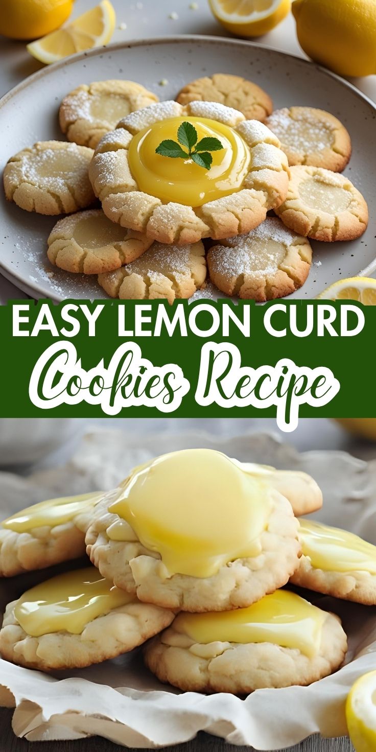 Lemon Curd Cookies - Home Recipe Guide