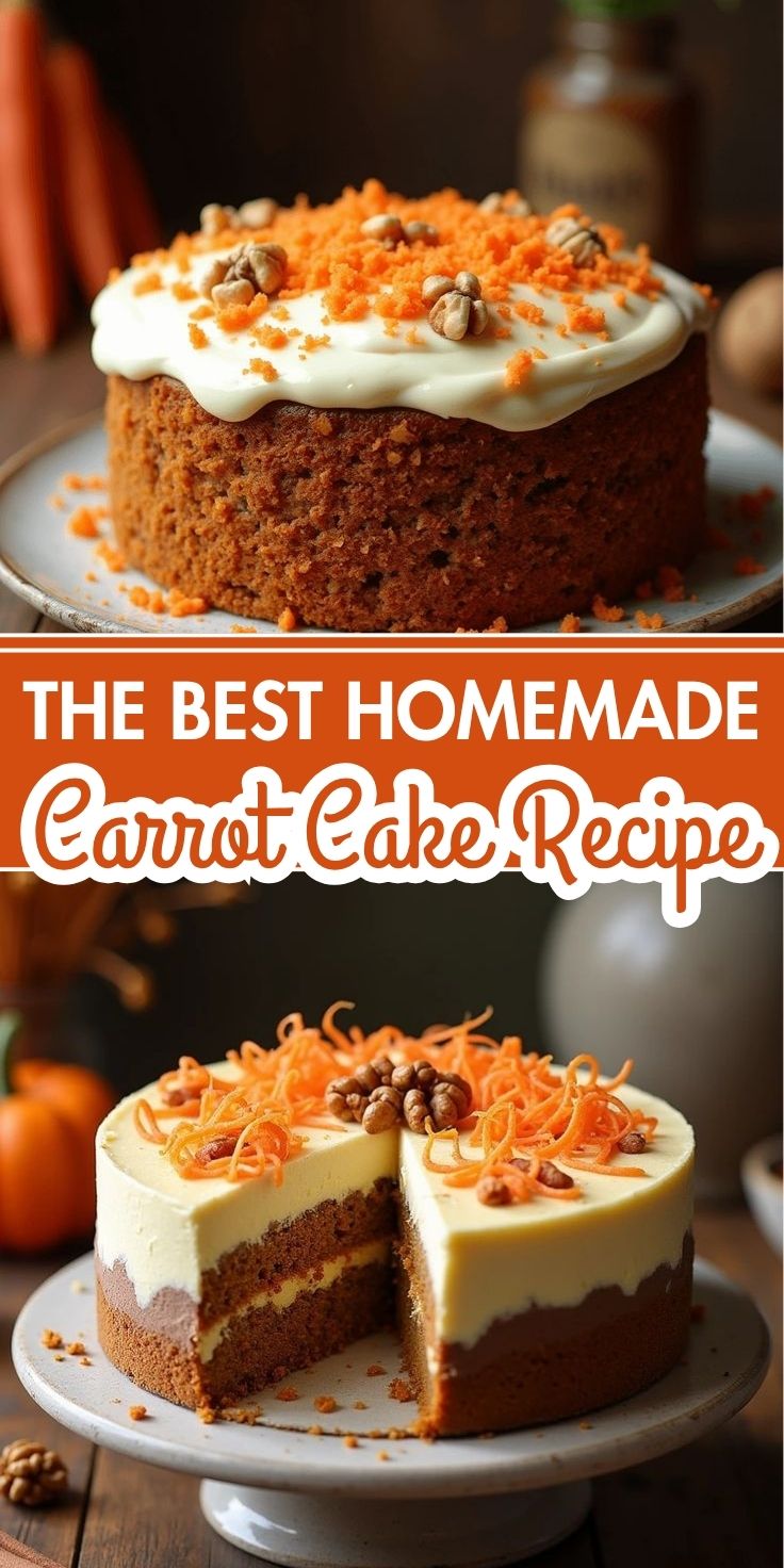 The Best Homemade Carrot Cake - Home Recipe Guide