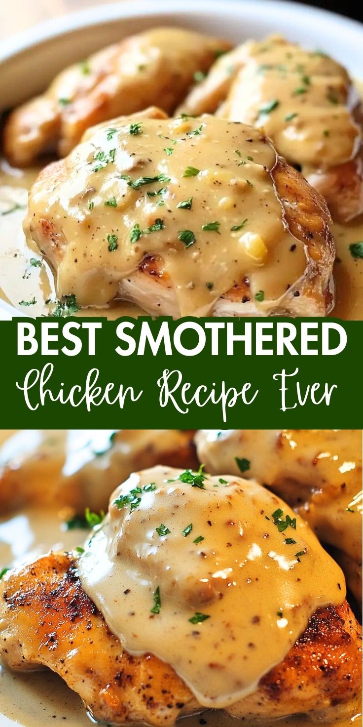 SOUTHERN SMOTHERED CHICKEN - Home Recipe Guide