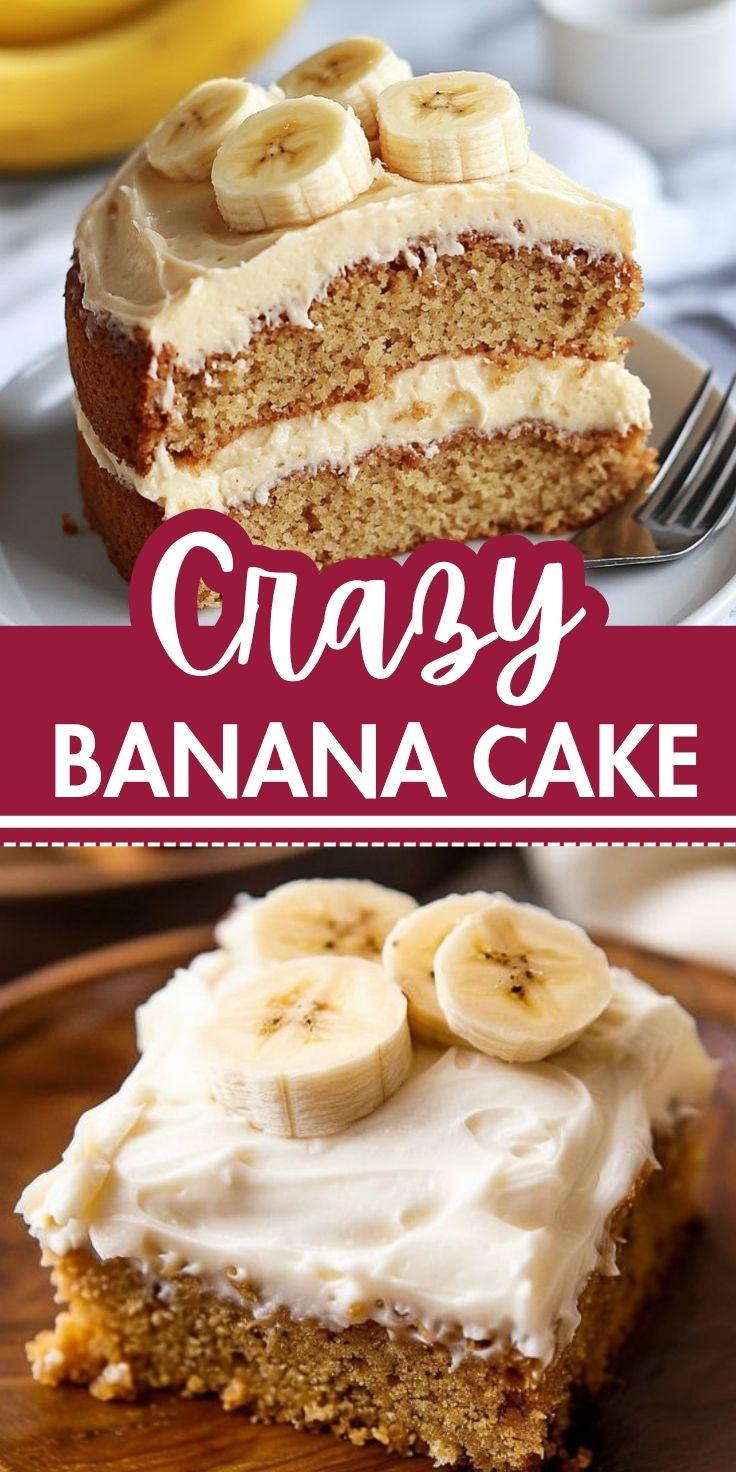 Crazy Banana Cake - Home Recipe Guide