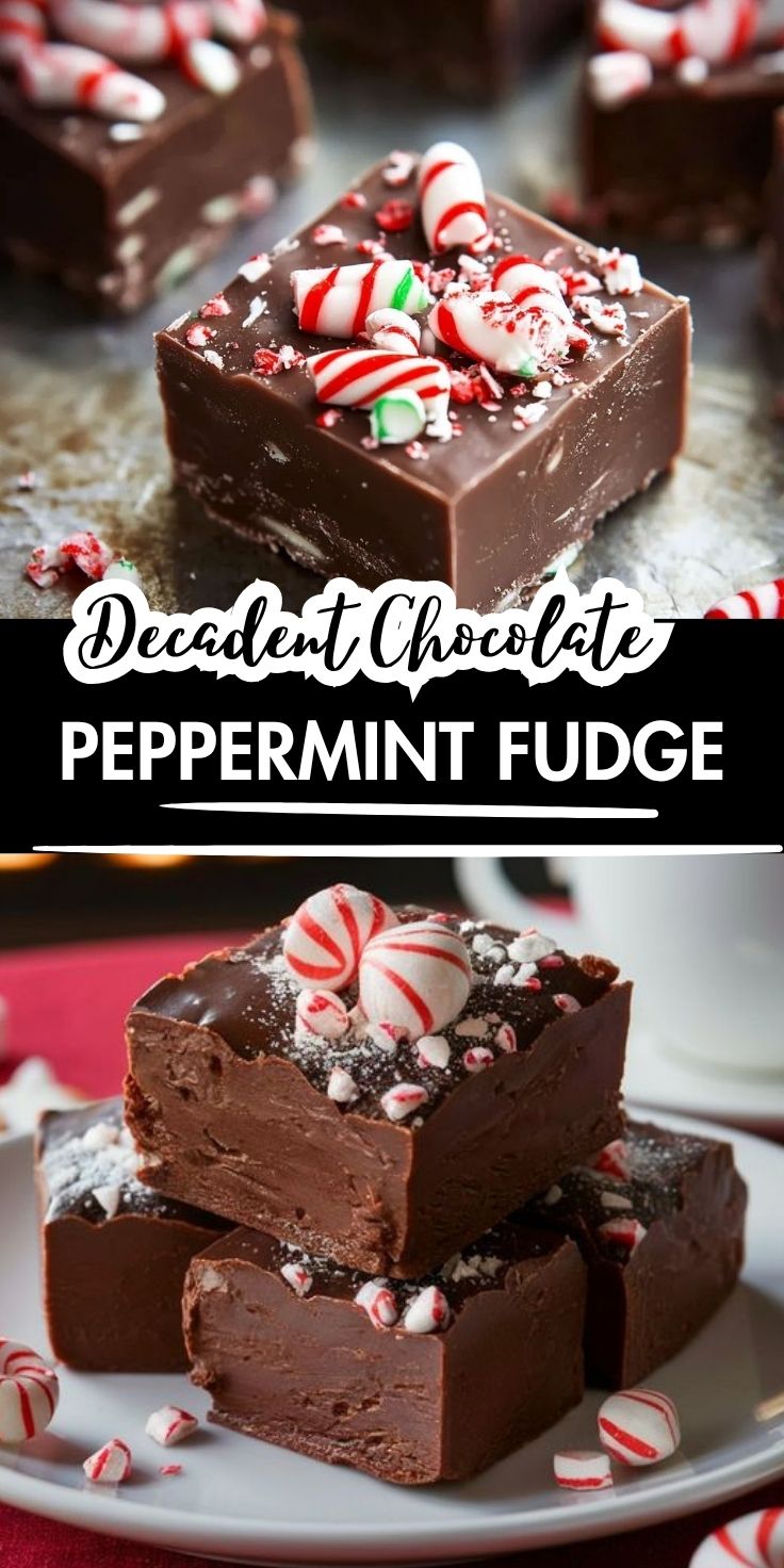 Decadent Chocolate Peppermint Fudge Recipe - Home Recipe Guide