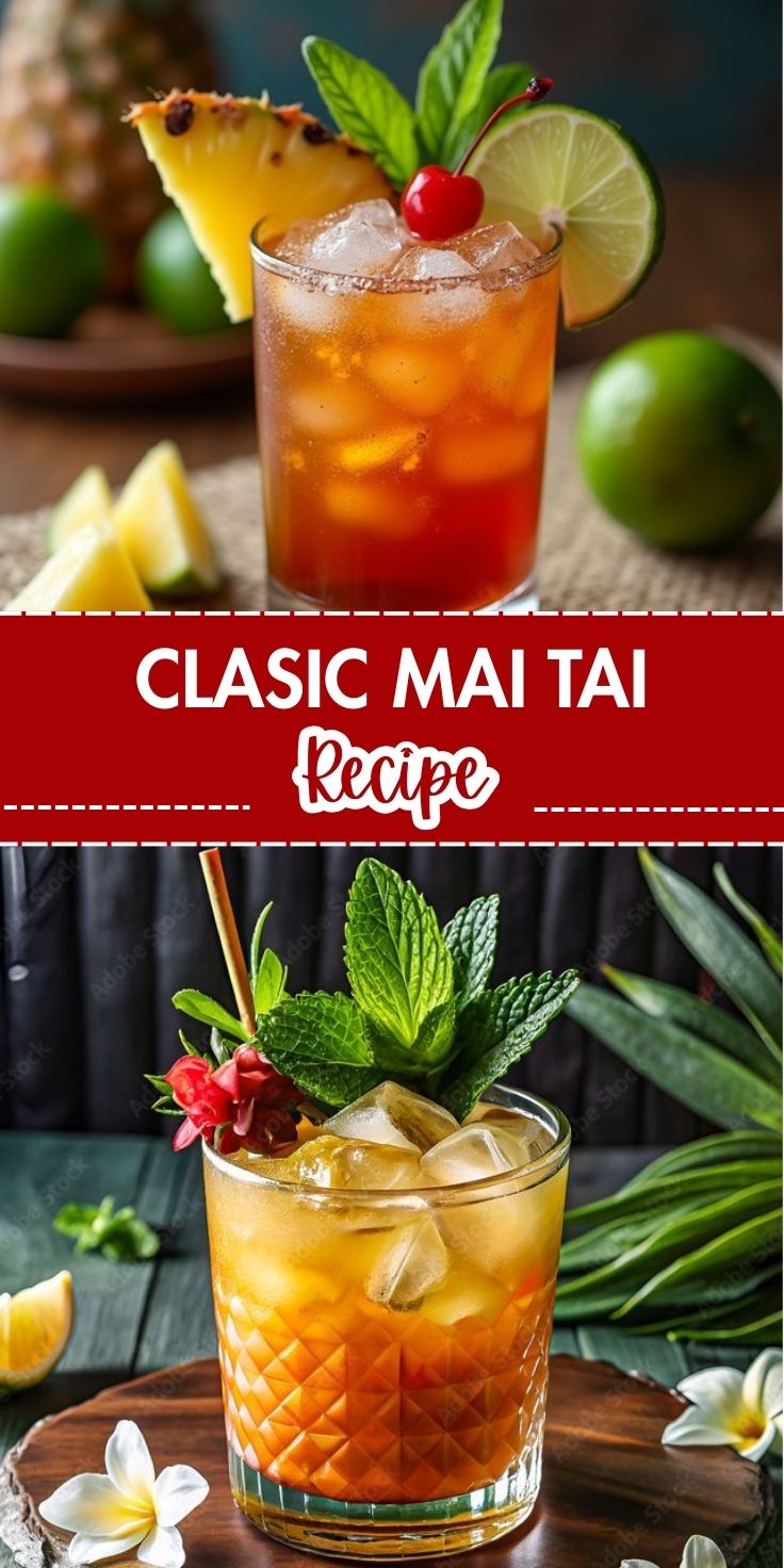 Best Mai Tai Cocktail Recipe - Home Recipe Guide