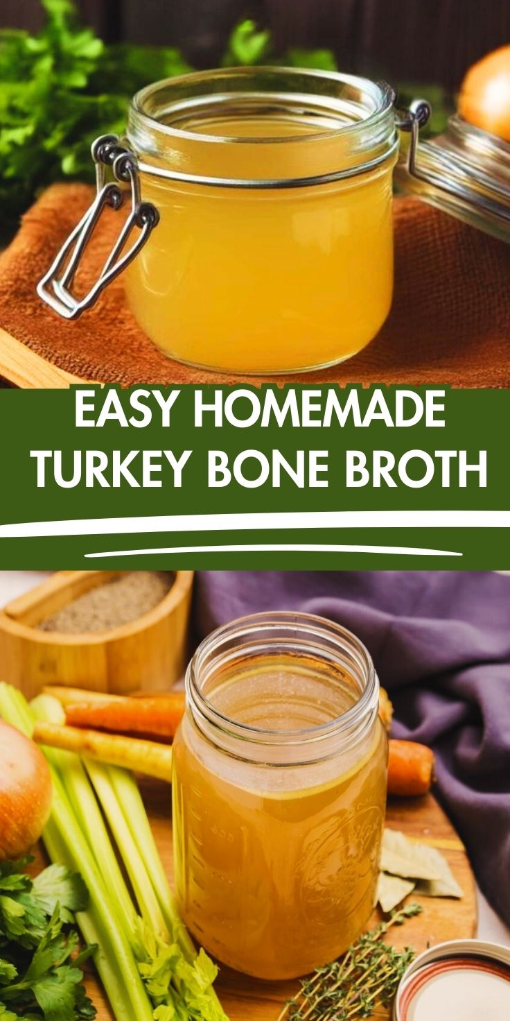Turkey Bone Broth (or Turkey Stock) - Home Recipe Guide