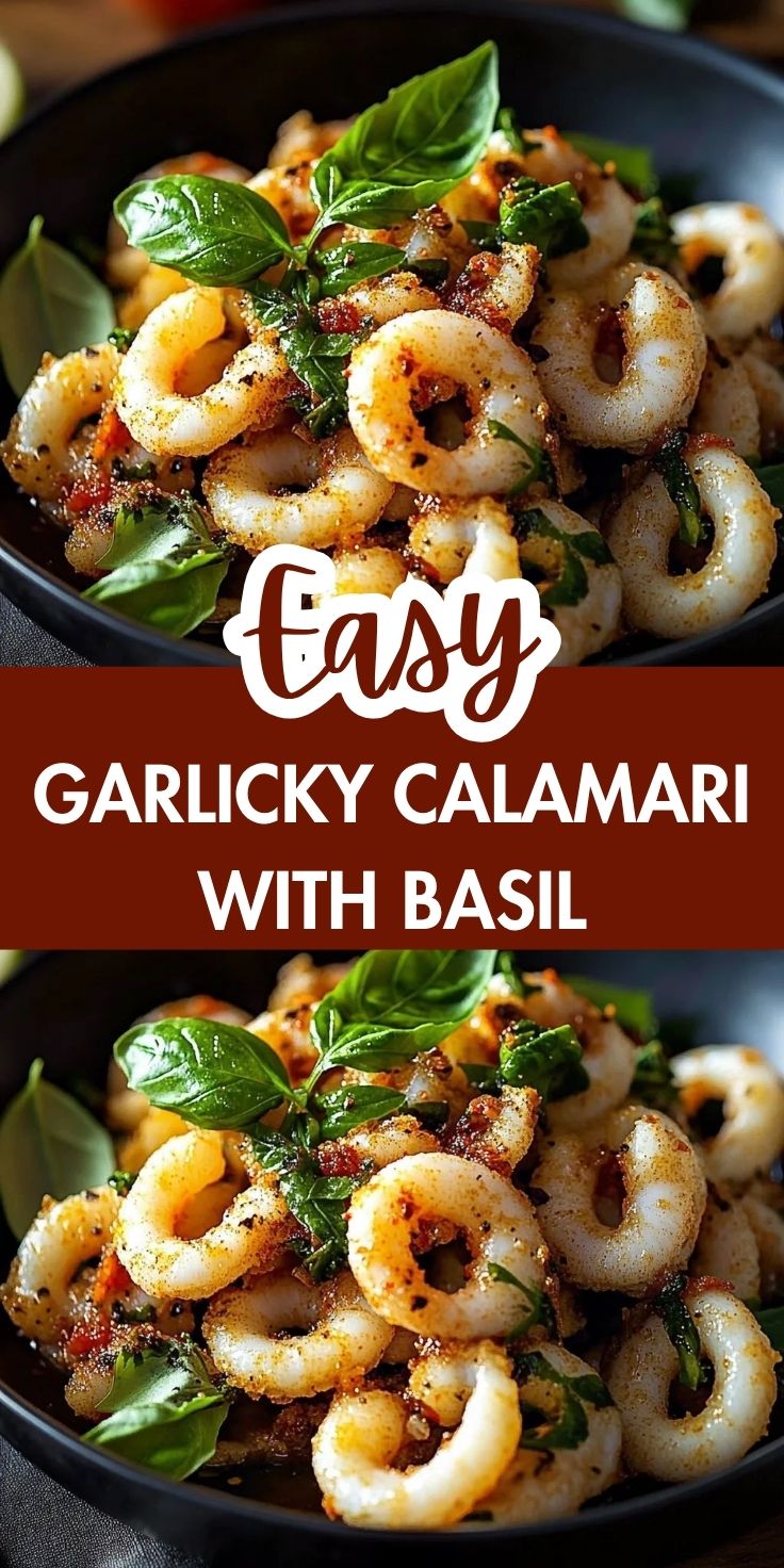 Garlicky Calamari with Basil: An Incredible Ultimate Recipe - Home Recipe Guide