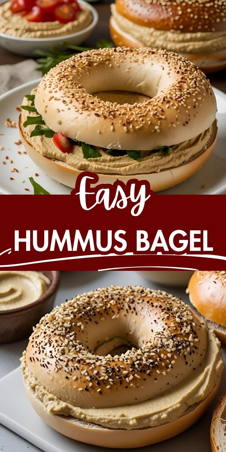 Hummus Bagel: An Incredible Ultimate Recipe for Everyone - Home Recipe Guide