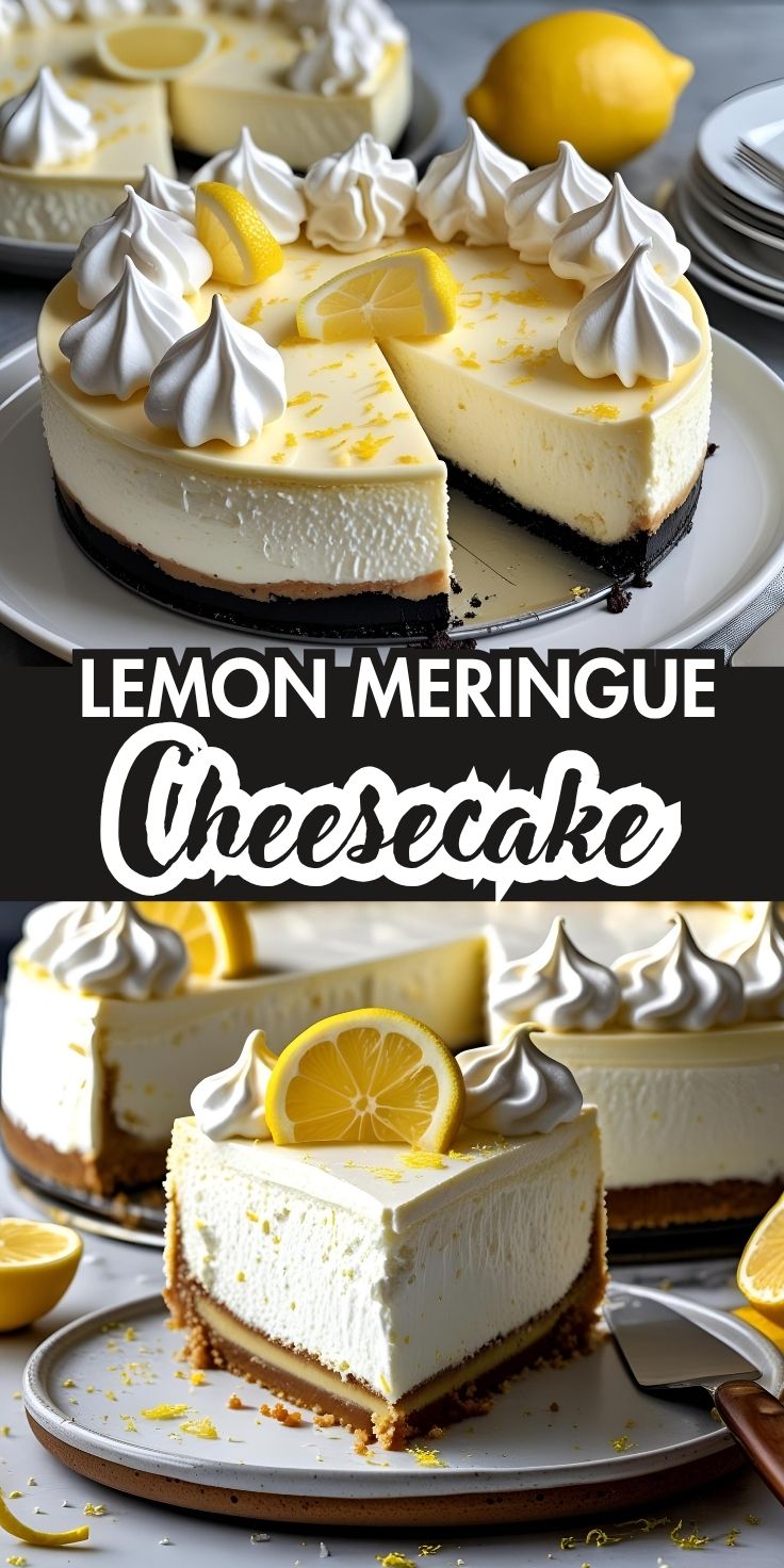 Lemon Meringue Cheesecake - Home Recipe Guide
