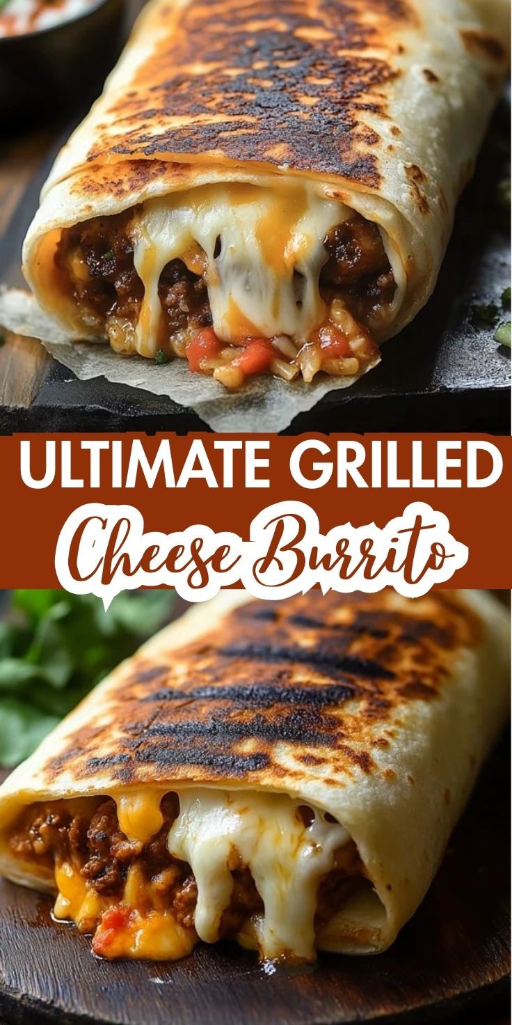 ULTIMATE GRILLED CHEESE BURRITO RECIPE - Home Recipe Guide